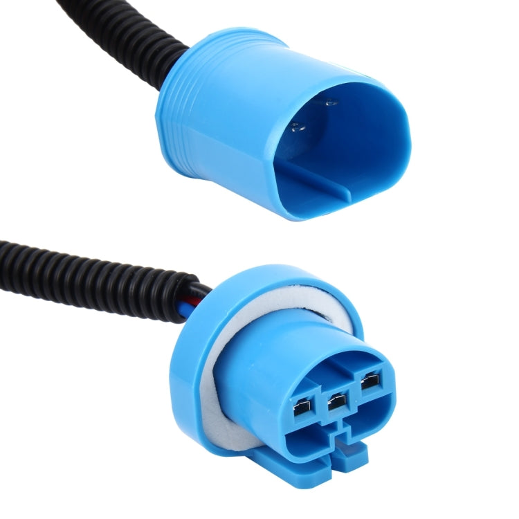 2 PCS 9004/9007 Car HID Xenon Headlight Male to Female Conversion Cable - Wires by PMC TechLife | Online Shopping South Africa | PMC TechLife | Buy Now Pay Later Mobicred