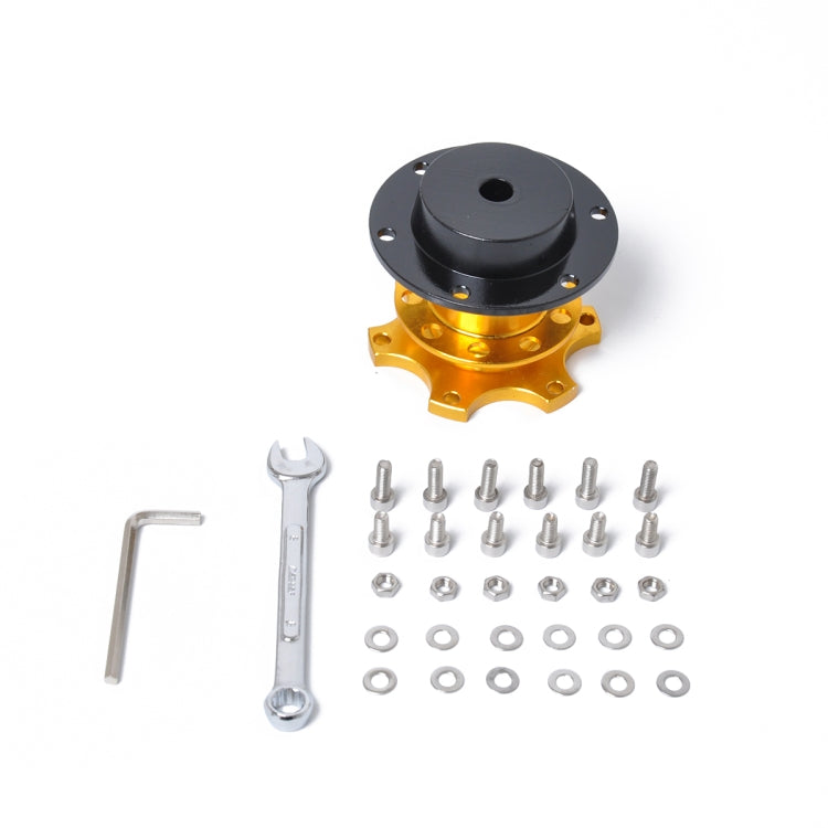 Universal Aluminum Car Steering Wheel Quick Release HUB Racing Adapter Snap Off Boss Kit - Other Tools by PMC TechLife | Online Shopping South Africa | PMC TechLife | Buy Now Pay Later Mobicred