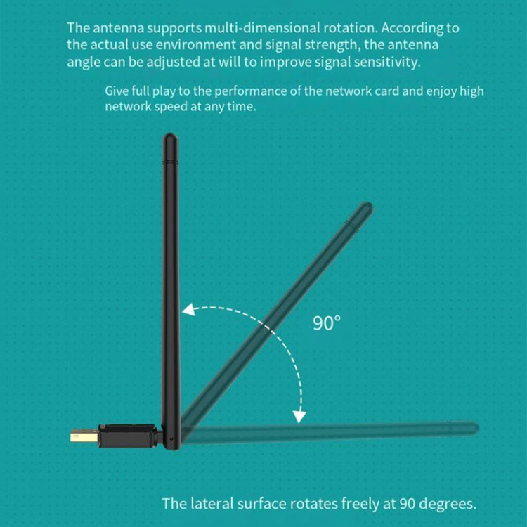 EDUP EP-AX300GS 300Mbps WiFi 6 Nano Wireless Dongle Single Band USB WiFi Adapter(Black) - USB Network Adapter by EDUP | Online Shopping South Africa | PMC TechLife | Buy Now Pay Later Mobicred