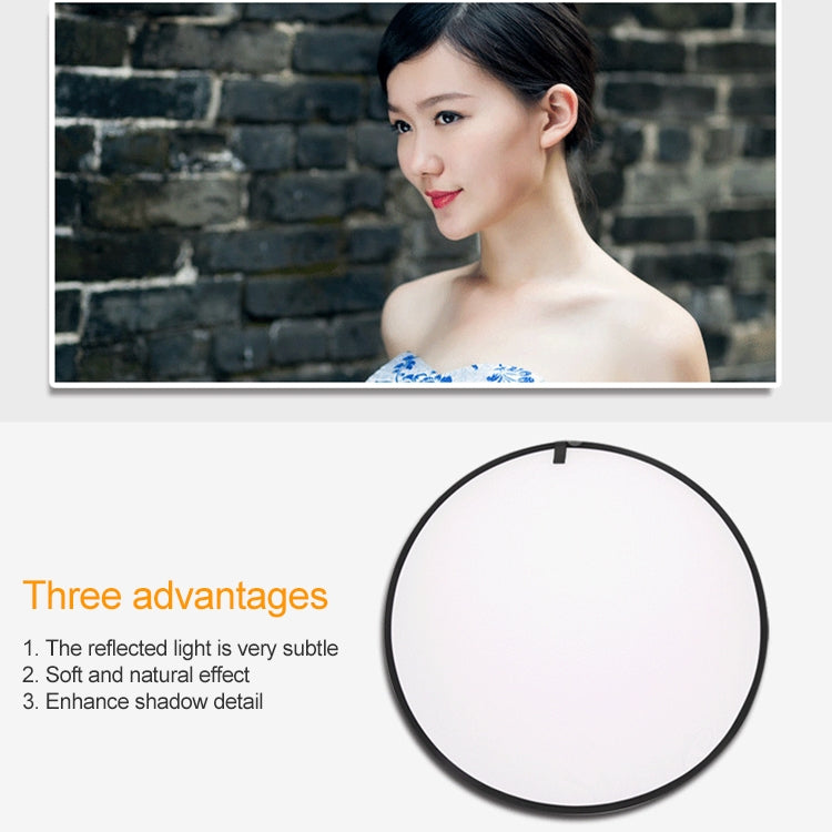 110cm 5 in 1 (Silver / Translucent / Gold / White / Black) Folding Photo Studio Reflector Board - free shipping - PMC TechLife - Order now!