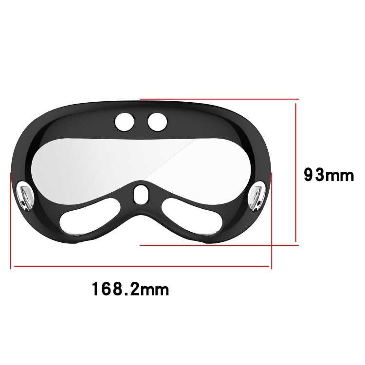For Apple Vision Pro Electroplated TPU Protective Case VR Glasses Accessories(Transparent) - VR Accessories by PMC TechLife | Online Shopping South Africa | PMC TechLife | Buy Now Pay Later Mobicred