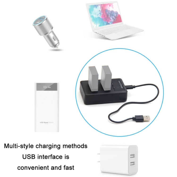 FW50 Vertical Dual Charge SLR Camera Battery Charger - free shipping - PMC TechLife - Order now!