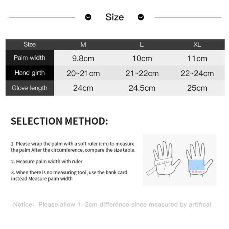 Kyncilor Waterproof Cycling Warm Gloves Two-finger Touch Screen Ultra-soft Velvet Outdoor Gloves, Size: L(Black) - Full Finger Gloves by Kyncilor | Online Shopping South Africa | PMC TechLife | Buy Now Pay Later Mobicred