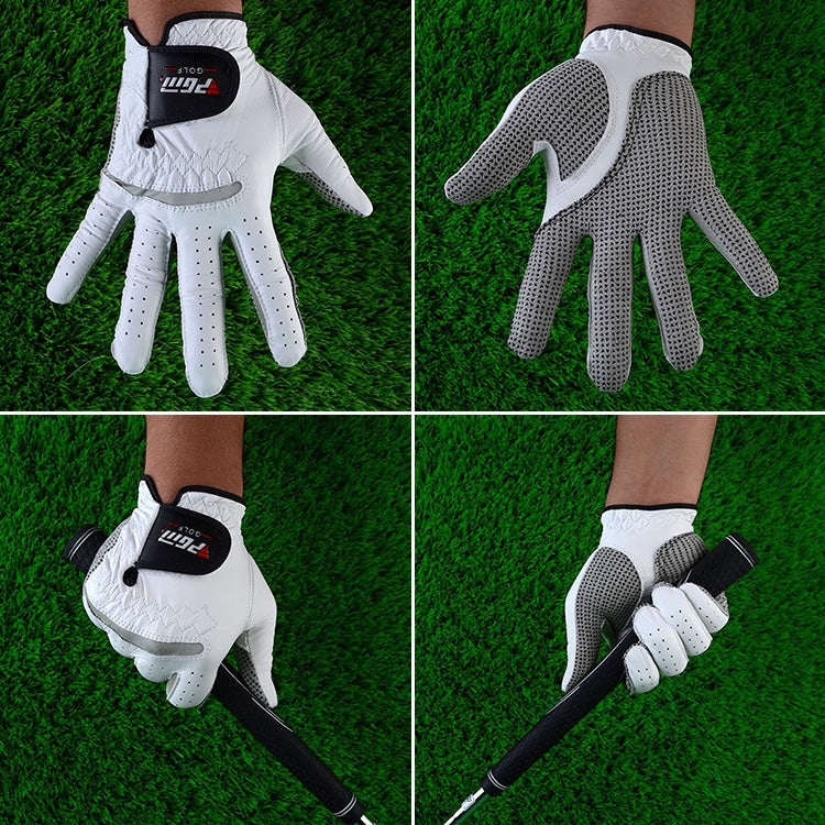 PGM Golf Sheepskin Anti-Slip Single Gloves for Men(Size: 24-Right Hand) - Safety Gloves by PGM | Online Shopping South Africa | PMC TechLife | Buy Now Pay Later Mobicred