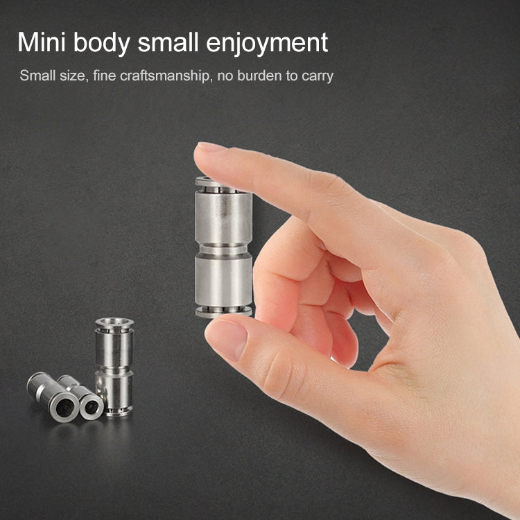 PU-8 LAIZE Nickel Plated Copper Straight Pneumatic Quick Fitting Connector - Interface Series by LAIZE | Online Shopping South Africa | PMC TechLife