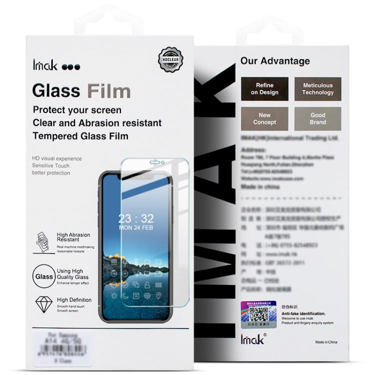 For Nokia G42 5G / G22 4G IMAK H Series Tempered Glass Film - Nokia Tempered Glass by imak | Online Shopping South Africa | PMC TechLife | Buy Now Pay Later Mobicred