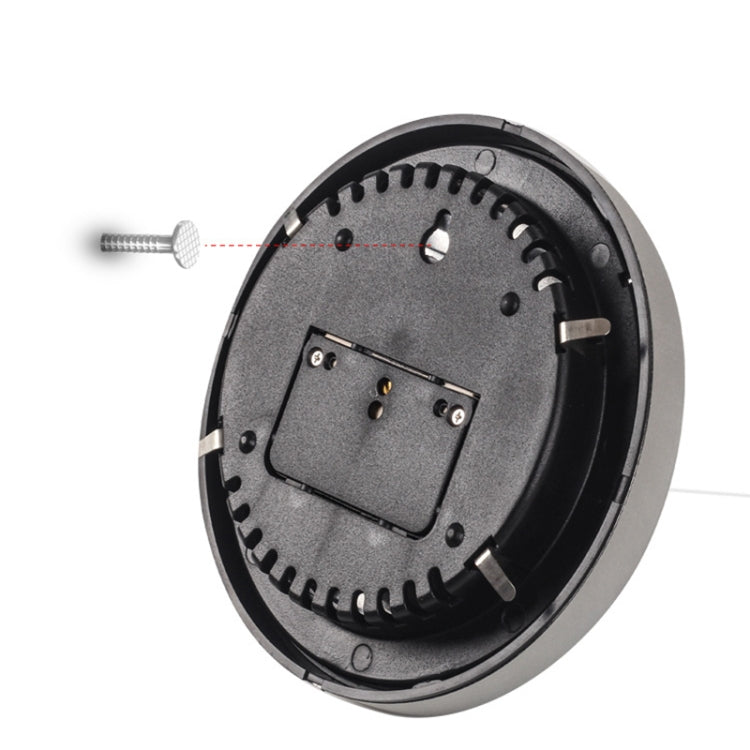 THB9392 Wall Hanging Household Weather Station Barometer Thermometer Hygrometer, 128mm (Silver) - Indoor Thermometer by PMC TechLife | Online Shopping South Africa | PMC TechLife | Buy Now Pay Later Mobicred