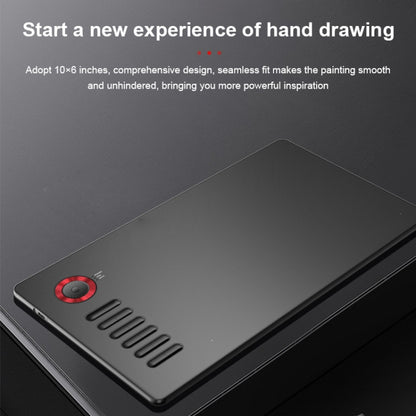 VEIKK A15PRO 10x6 inch 5080 LPI Type-C Interface Smart Touch Electronic Graphic Tablet (Red) -  by VEIKK | Online Shopping South Africa | PMC Jewellery | Buy Now Pay Later Mobicred