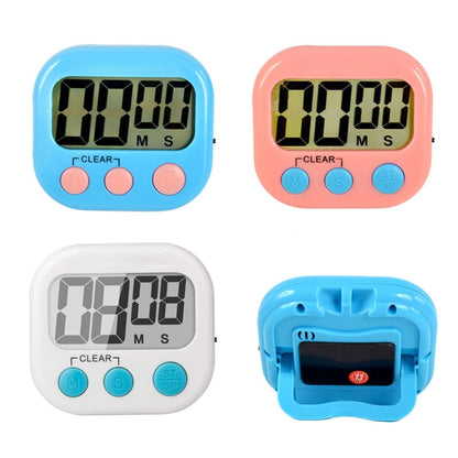 Digital Kitchen Timer Electronic Alarm Magnetic Backing with LCD Display for Cooking Baking Sports Games Office(Orange) - Digital Countdown by PMC Jewellery | Online Shopping South Africa | PMC Jewellery | Buy Now Pay Later Mobicred