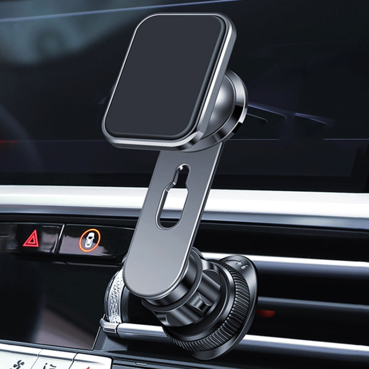 F23 Car Air Outlet Vent Magnetic Phone Navigation Mount Bracket (Black) - Car Holders by PMC Jewellery | Online Shopping South Africa | PMC Jewellery | Buy Now Pay Later Mobicred