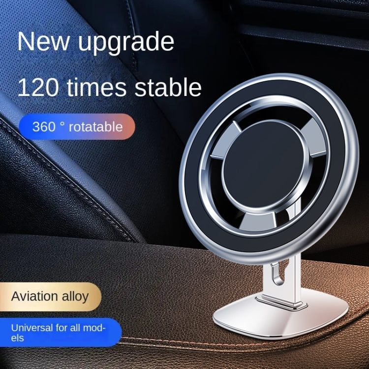 F68 360 Degree Rotating Car Magnetic Mobile Phone Bracket (Black) - Car Holders by PMC Jewellery | Online Shopping South Africa | PMC Jewellery | Buy Now Pay Later Mobicred