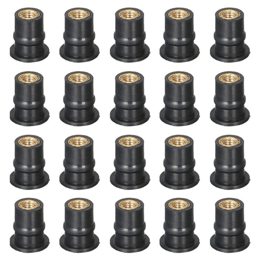 20 in 1 M5 Universal Motorcycle Windshield Brass Nuts - Replacement Parts by PMC Jewellery | Online Shopping South Africa | PMC Jewellery