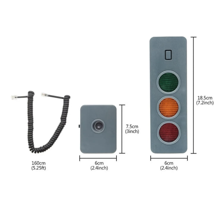 Car LED Traffic Light Anti-collision Smart Parking Device - Reflective Material by PMC TechLife | Online Shopping South Africa | PMC TechLife | Buy Now Pay Later Mobicred