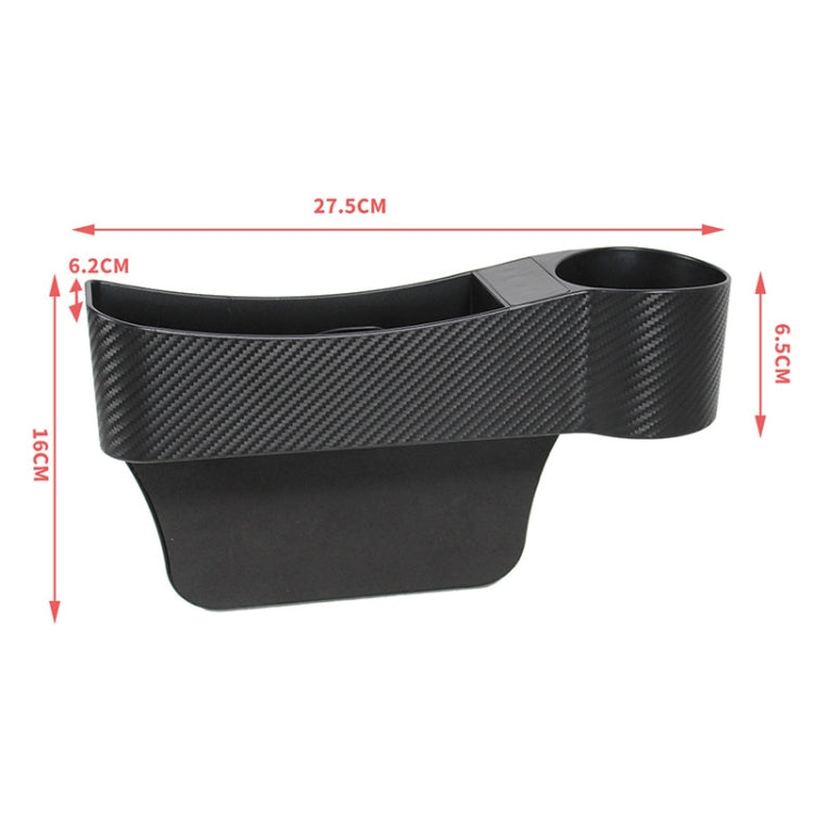 CARFU AC-2294 Car Seat Gap Multi-function Storage Box(Black) - Stowing Tidying by CARFU | Online Shopping South Africa | PMC Jewellery | Buy Now Pay Later Mobicred