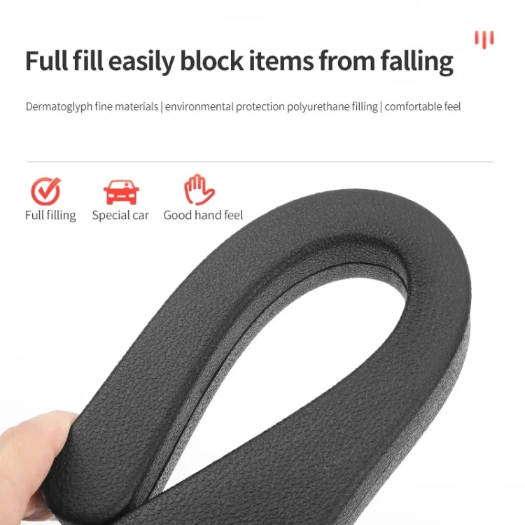 Car Seat Gap Bar Car Interior Armrest Box Gap Leak-proof Filler (Black) - Seat Accessories by PMC TechLife | Online Shopping South Africa | PMC TechLife | Buy Now Pay Later Mobicred