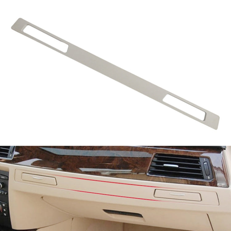 For BMW 3 Series E90 Left Driving Dashboard Water Cup Holder Decorative Frame 5145 7138 799(Grey) - Car Interior Mouldings by PMC TechLife | Online Shopping South Africa | PMC TechLife | Buy Now Pay Later Mobicred