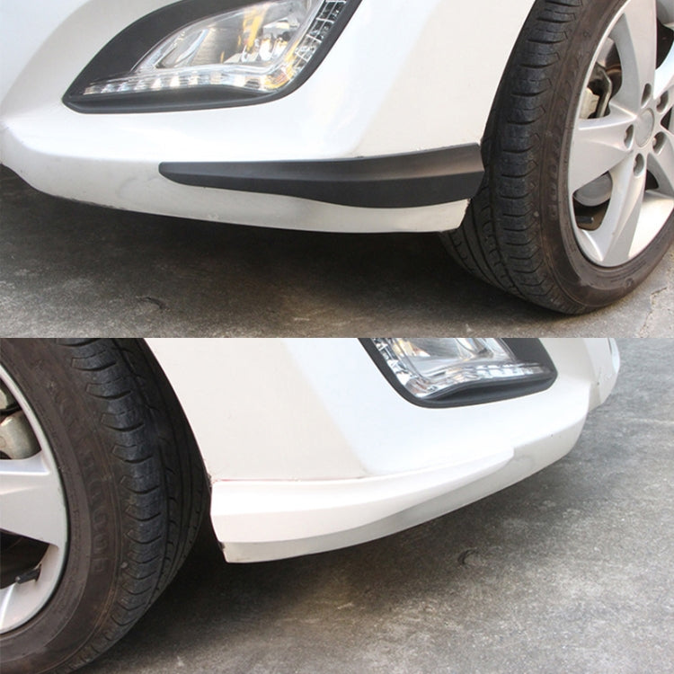 1 Pair Car Solid Color Silicone Bumper Strip, Style: Short (Grey) - Anti Collision Sticker by PMC TechLife | Online Shopping South Africa | PMC TechLife | Buy Now Pay Later Mobicred