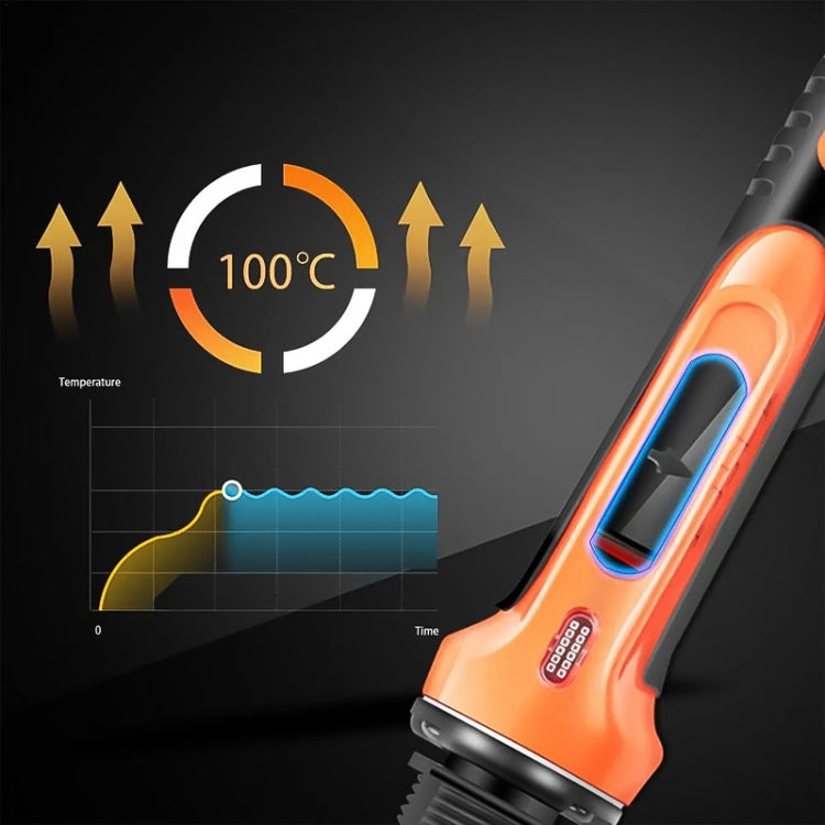 100W Electric Soldering Iron Plastic Welding Machine Car Bumper Repair Plier, AU Plug (Blue) - Hand Tool Sets by PMC TechLife | Online Shopping South Africa | PMC TechLife | Buy Now Pay Later Mobicred