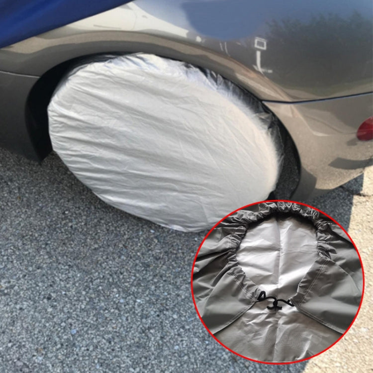 4pcs / Set Car Tire 420D Oxford Cloth Protective Cover, Diameter: 101-106cm, Width: 40cm - free shipping - PMC TechLife - Order now!