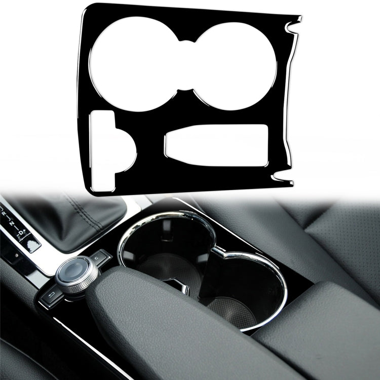 Car Left Drive Central Gear Panel Decorative Sticker For Mercedes-Benz 2007-2014 C-class W204 C180 C200 C300 C250 C63 AMG, US Ver.(Black) - Car Interior Mouldings by PMC Jewellery | Online Shopping South Africa | PMC Jewellery | Buy Now Pay Later Mobicred