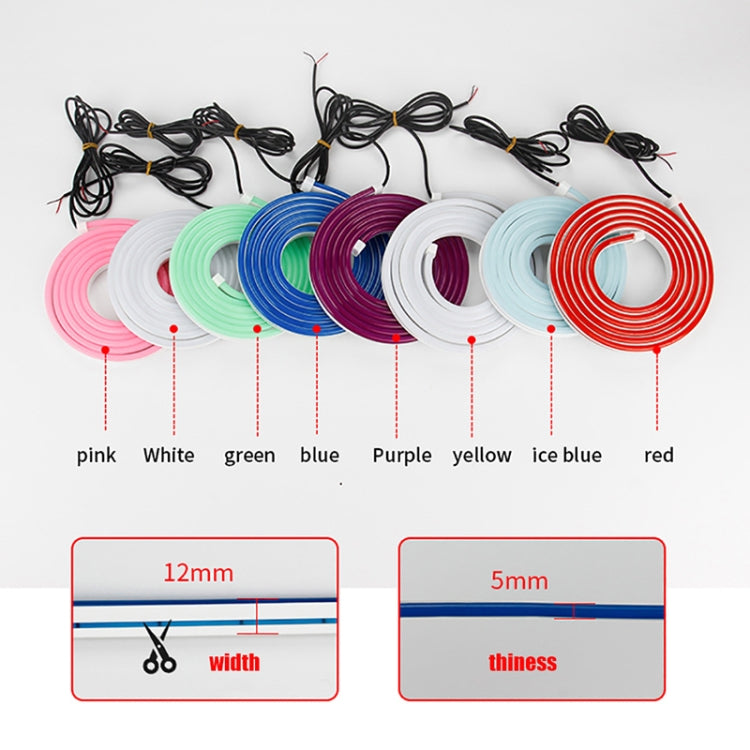 1.5m Car Daytime Running Super Bright Decorative LED Atmosphere Light (Red Light) - Decorative Lights by PMC TechLife | Online Shopping South Africa | PMC TechLife | Buy Now Pay Later Mobicred