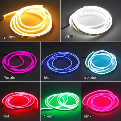 2m Car Daytime Running Super Bright Decorative LED Atmosphere Light (Red Light) - Decorative Lights by PMC Jewellery | Online Shopping South Africa | PMC Jewellery | Buy Now Pay Later Mobicred