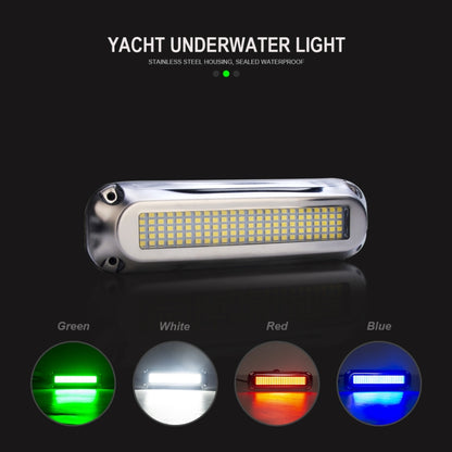 Ship / Yacht 10-30V 120LEDs Waterproof Stainless Steel Underwater Light (Red Light) - Marine Accessories & Parts by PMC Jewellery | Online Shopping South Africa | PMC Jewellery | Buy Now Pay Later Mobicred