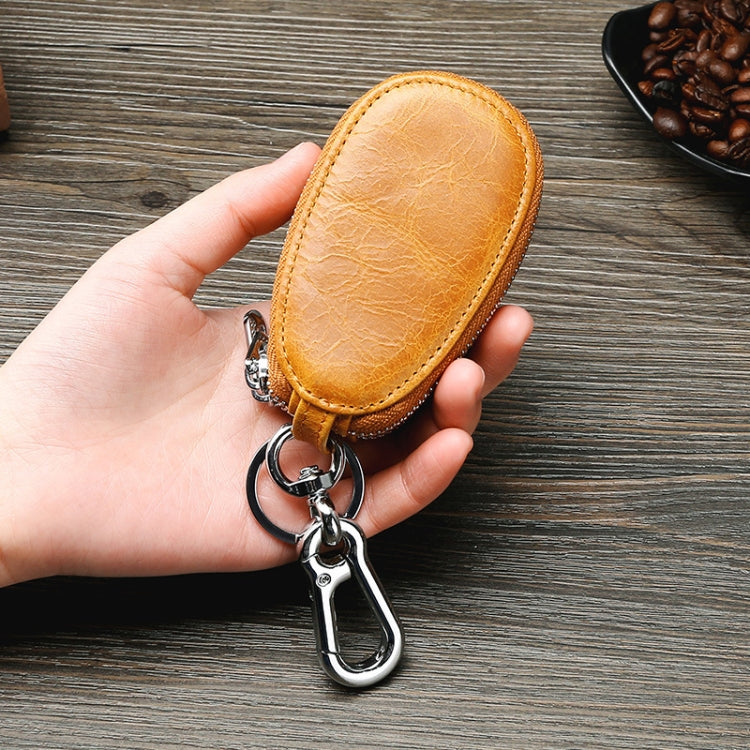 TP-9006 Double-deck Multi-function Car Key Bag(Brown) - Car Key Cases by PMC Jewellery | Online Shopping South Africa | PMC Jewellery | Buy Now Pay Later Mobicred