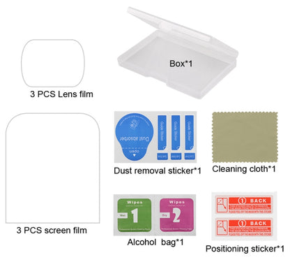 6 PCS Lens Protector + Screen Tempered Glass Film for DJI OSMO Pocket Gimbal - Protective Film & Stickers by PMC Jewellery | Online Shopping South Africa | PMC Jewellery | Buy Now Pay Later Mobicred