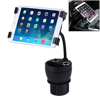 Olesson 2 in 1 Car Charger Cup Holder PowerCup Phone / Tablet Holder + 2.1A / 1A Dual-USB Ports Car Cigarette Lighter Socket Car Charger - Cigar Socket by PMC Jewellery | Online Shopping South Africa | PMC Jewellery | Buy Now Pay Later Mobicred