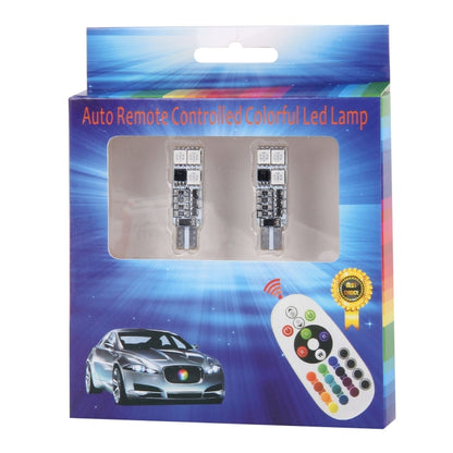 2 PCS Colorful 36MM T10 Port Remote Control Car Dome Lamp LED Reading Light with 6 LED Lights - Dome Lights by PMC Jewellery | Online Shopping South Africa | PMC Jewellery | Buy Now Pay Later Mobicred