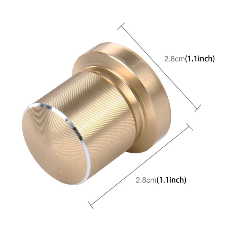 Car Metal Bump Stop Screw Cap(Gold) - Power Cushion by PMC TechLife | Online Shopping South Africa | PMC TechLife | Buy Now Pay Later Mobicred