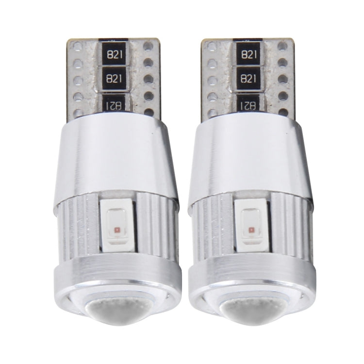 2 PCS T10 3W 6 SMD-5630 LEDs Error-Free Canbus Car Clearance Lights Lamp, DC 12V(Red Light) - Clearance Lights by PMC Jewellery | Online Shopping South Africa | PMC Jewellery | Buy Now Pay Later Mobicred