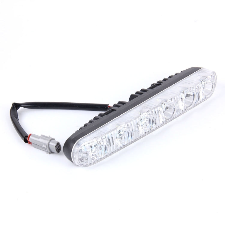 2 PCS LD-006 5730-6SMD 12W 1200LM 7000K White Light  Daytime Running Light.DC 12V - Running Lights by PMC Jewellery | Online Shopping South Africa | PMC Jewellery | Buy Now Pay Later Mobicred