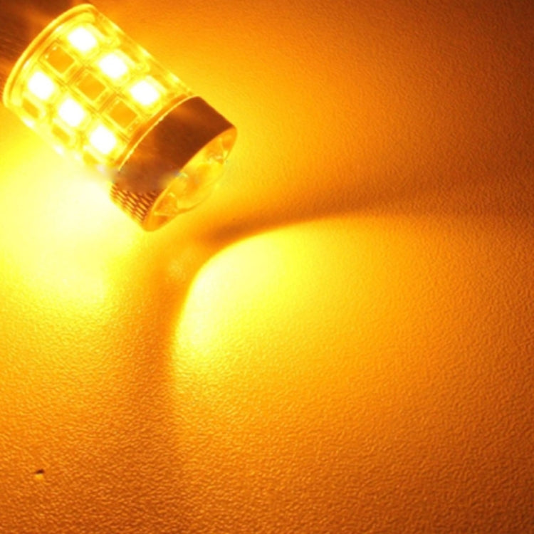 2 PCS 1156/BA15S/BAU15S 10W 1000LM 6000K White + Yellow Light DRL&Turn Light with 20 SMD-5730-LED Lamps���DC 12-24V - Arrow Turn Lights by PMC TechLife | Online Shopping South Africa | PMC TechLife | Buy Now Pay Later Mobicred