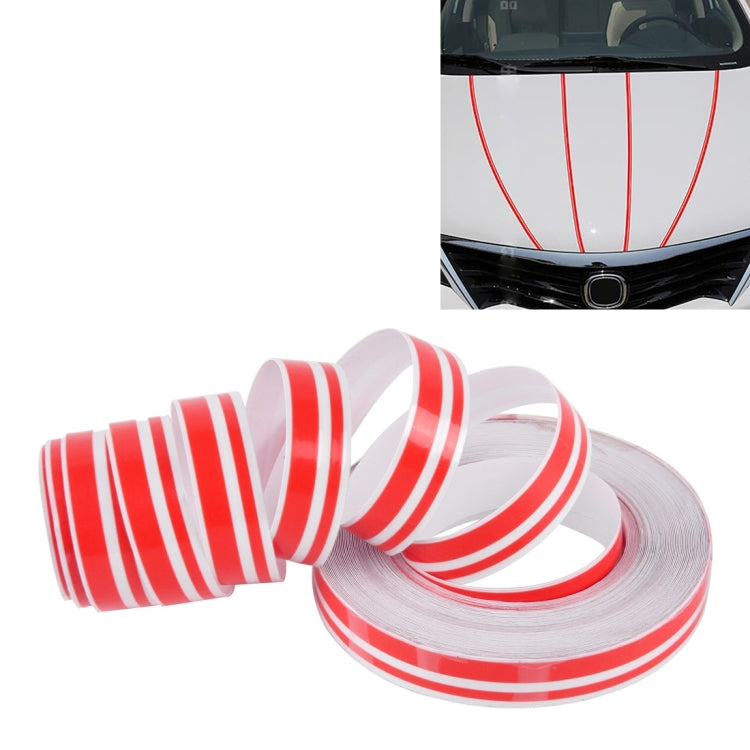 12mm �� 9.8m Car Self Adhesive Decorative Stripe Tape Line(Red) - Decorative Sticker by PMC TechLife | Online Shopping South Africa | PMC TechLife