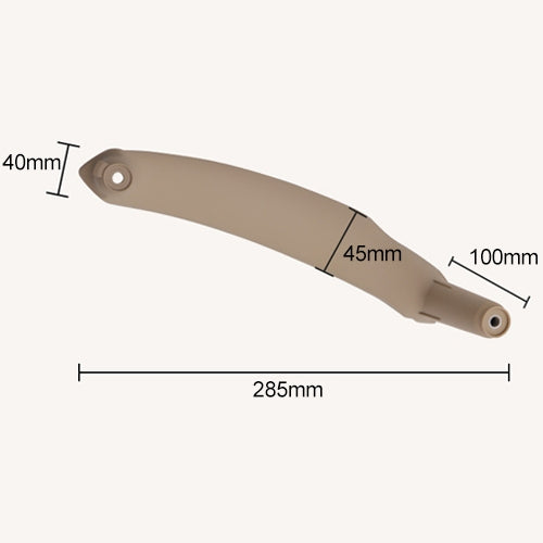 Car Interior Right Handle Inner Door Armrest Panel Pull 51416969402 for BMW X5 / X6, Left Drive(Grey) - free shipping - PMC TechLife - Order now!