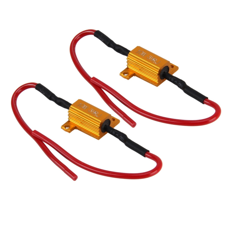 2 PCS Car Canbus Error Canceller Decoder Load Resistor LED 10W 39 Ohm No Blinking Decoder - Headlight Ballast by PMC TechLife | Online Shopping South Africa | PMC TechLife | Buy Now Pay Later Mobicred