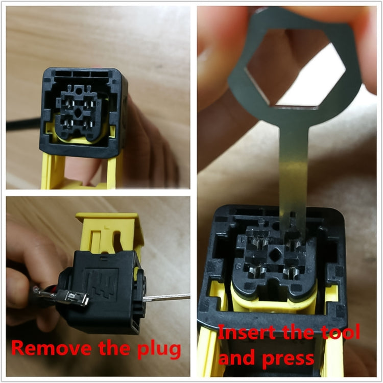 3 PCS Auto Car Plug Circuit Board Wire Harness Terminal Extraction Pick Connector Crimp Pin Back Needle Remove Tool - Booster Cable & Clip by PMC TechLife | Online Shopping South Africa | PMC TechLife | Buy Now Pay Later Mobicred