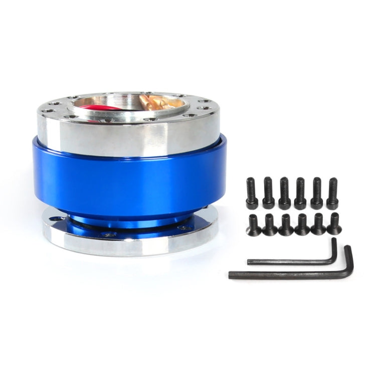 Universal 60mm Car Steering Wheel Quick Release HUB Racing Adapter Snap Off Boss Kit(Blue) - Other Tools by PMC TechLife | Online Shopping South Africa | PMC TechLife | Buy Now Pay Later Mobicred