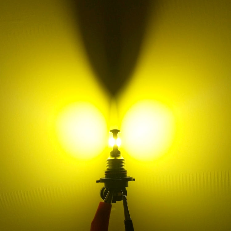 2 PCS H4 72W 1000LM 6000-6500K Super Bright White Light Car Fog LED Bulbs, DC 12-24V (Yellow Light) - Fog / Driving Lights by PMC TechLife | Online Shopping South Africa | PMC TechLife | Buy Now Pay Later Mobicred