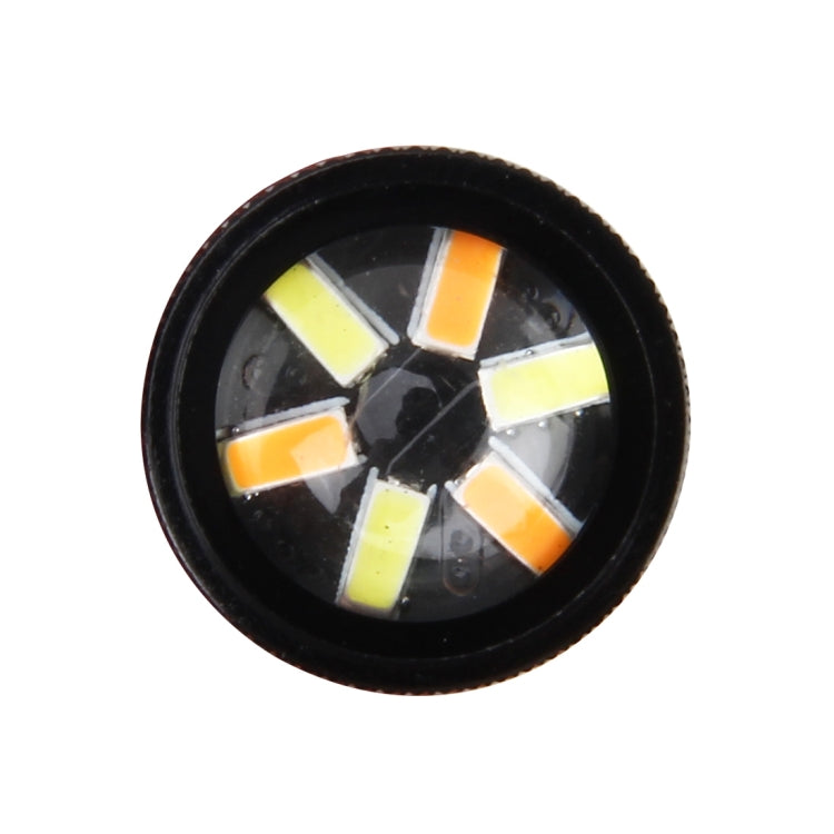 1157/BAY15D 5W 450LM 60LEDs DC 12V SMD-4014 Car Tail Bulb Turn Signal Auto Reverse Lamp Daytime Turn Running Light Car Source (White Light+Yellow Light) - Arrow Turn Lights by PMC Jewellery | Online Shopping South Africa | PMC Jewellery | Buy Now Pay Later Mobicred