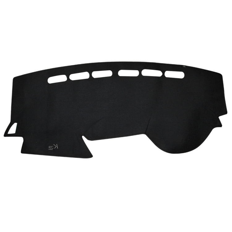 Car Light Instrument Panel Sunscreen Dashboard Mats Cover for Kia K2, Please Note Model and Year(Black) - Sound & Heat Insulation Cotton by PMC TechLife | Online Shopping South Africa | PMC TechLife | Buy Now Pay Later Mobicred
