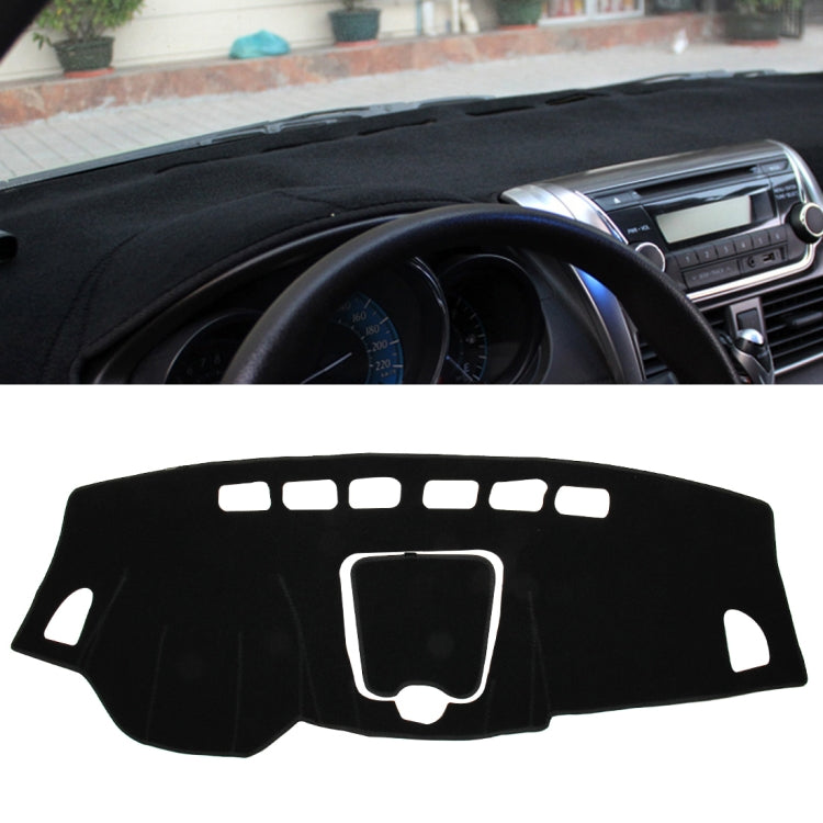 Car Light Instrument Panel Sunscreen Dark Mats Cover for Venucia B50 / R50(Black) - Sound & Heat Insulation Cotton by PMC TechLife | Online Shopping South Africa | PMC TechLife | Buy Now Pay Later Mobicred
