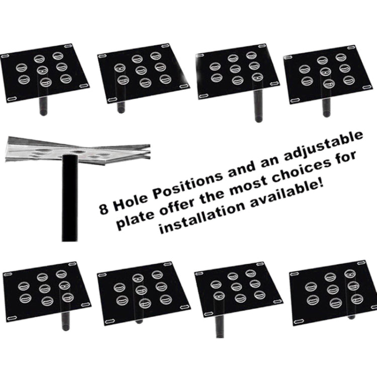 Car Front Bumper Tow Hook License Plate Mounting Bracket Holder for Mercedes-Benz 2008 - License Plate Covers & Frames by PMC Jewellery | Online Shopping South Africa | PMC Jewellery | Buy Now Pay Later Mobicred