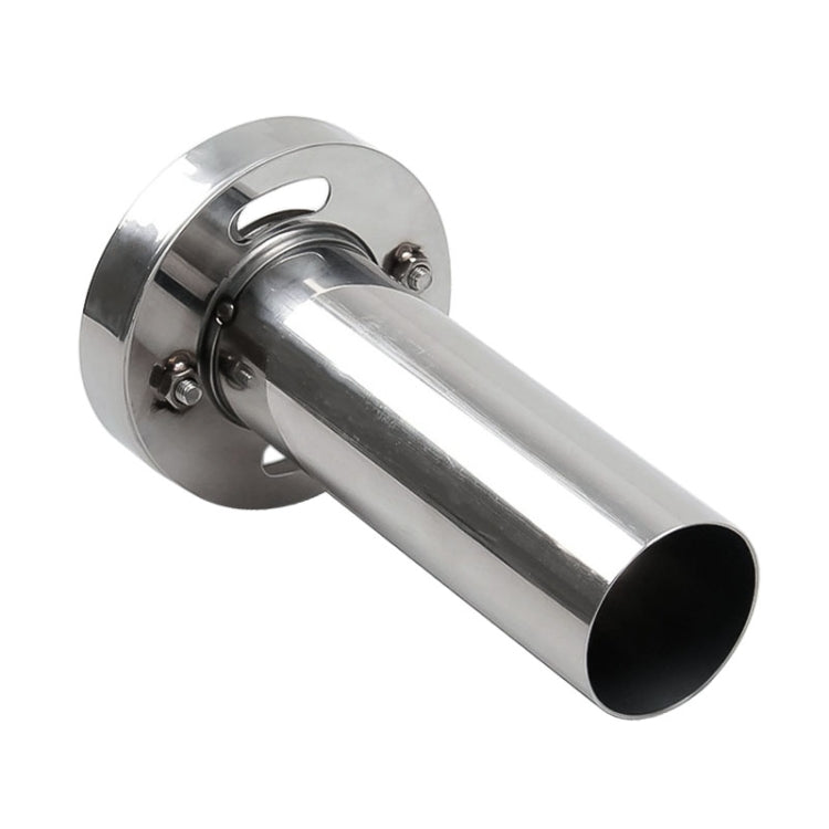 4.5 inch Universal Car 304 Stainless Steel Exhaust Pipe Muffler Adjustable Tail Muffler Tip - Exhaust Pipes by PMC Jewellery | Online Shopping South Africa | PMC Jewellery | Buy Now Pay Later Mobicred