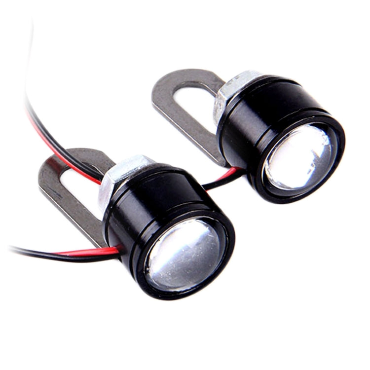 2 PCS 12V 3W Eagle Eyes LED Light For Motorcycle ���Wire Length: 45cm(Red Light) - Eagle Eye Lights by PMC TechLife | Online Shopping South Africa | PMC TechLife