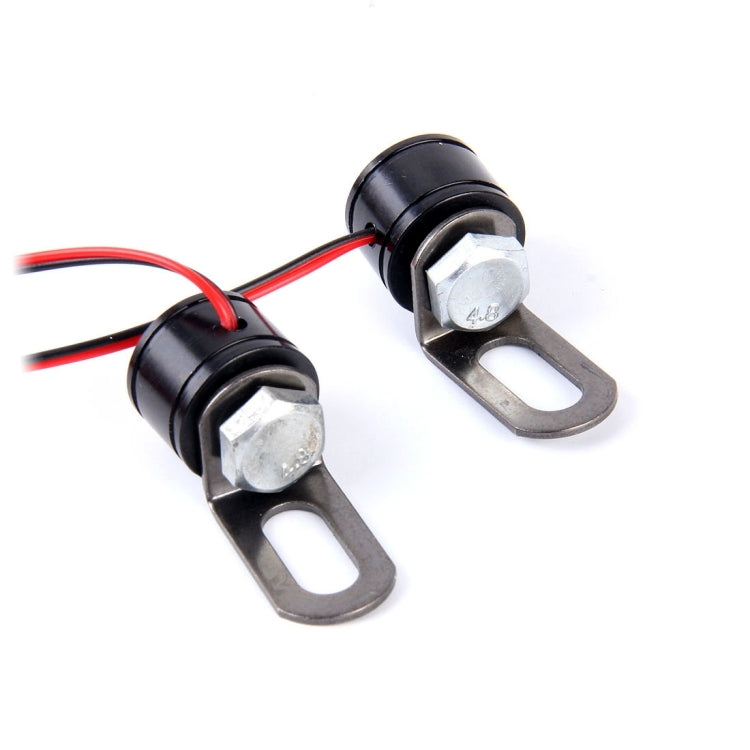 2 PCS 12V 3W Eagle Eyes LED Light For Motorcycle ���Wire Length: 45cm(Red Light) - Eagle Eye Lights by PMC TechLife | Online Shopping South Africa | PMC TechLife