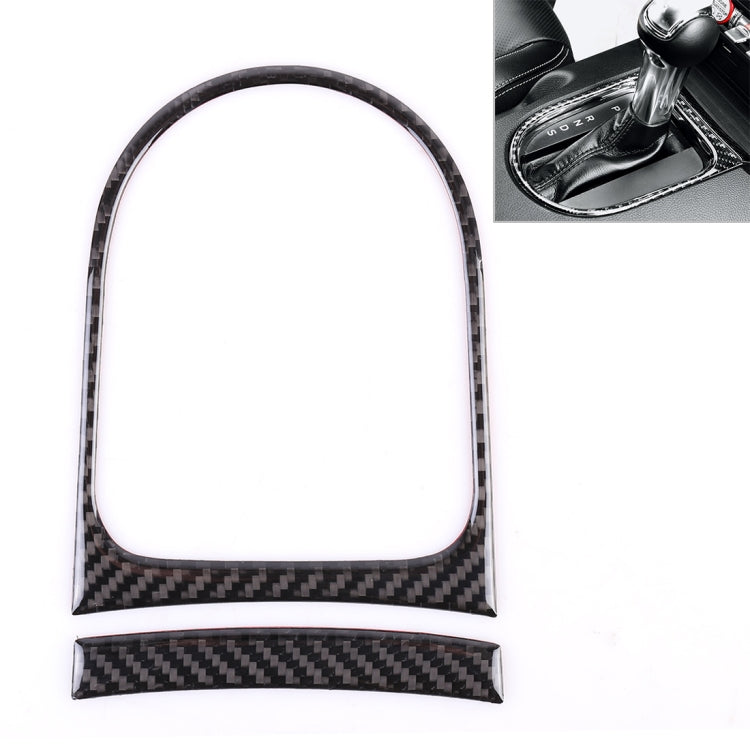 2 PCS Car Gear Shift Outer Ring Decorative Sticker for Ford Mustang 2015-2020 - Car Interior Mouldings by PMC TechLife | Online Shopping South Africa | PMC TechLife | Buy Now Pay Later Mobicred