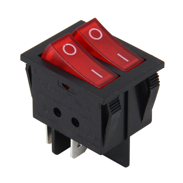 Car Truck Boat Switch Toggle Light Switch 4pin Waterproof 12/24V Car Auto Universal DIY 4 Pin Double Control Switch OFF-ON Push Button - Car Switches by PMC TechLife | Online Shopping South Africa | PMC TechLife | Buy Now Pay Later Mobicred